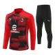 AC Milan Trainingspakken 2024-25 - 1-4 Zip Rood