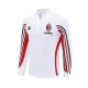 AC Milan Trainingssweater 2003-04 - 1-4 Zip Retro Wit