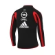 AC Milan Trainingssweater 2005-06 - 1-4 Zip Retro Zwart