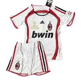 AC Milan Uitshirt Kids Retro 2006-2007 Voetbaltenue
