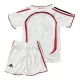 AC Milan Uitshirt Kids Retro 2006-2007 Voetbaltenue