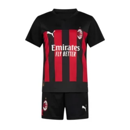 AC Milan Voetbaltenue 2022-2023 Thuisshirt Kids