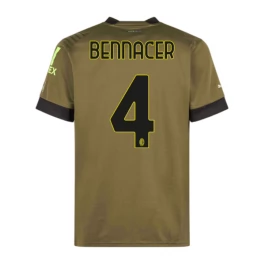 AC Milan Voetbaltenue Bennacer 4 2022-2023 Third Shirt