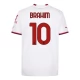 AC Milan Voetbaltenue Brahim 10 2022-2023 Uitshirt
