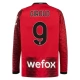 AC Milan Voetbaltenue Giroud 9 2023-2024 Thuisshirt - L/S
