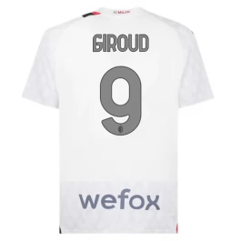 AC Milan Voetbaltenue Giroud 9 2023-2024 Uitshirt