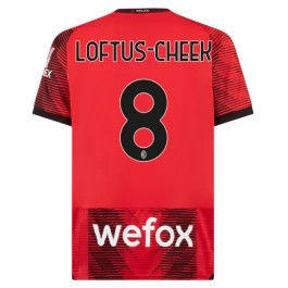 AC Milan Voetbaltenue Loftus-Cheek 8 2023-2024 Thuisshirt
