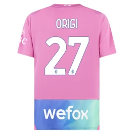 AC Milan Voetbaltenue Origi 27 2023-2024 Third Shirt