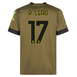 AC Milan Voetbaltenue R. Leao 17 2022-2023 Third Shirt