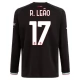AC Milan Voetbaltenue R. Leao 17 2022-2023 Thuisshirt - L/S