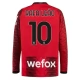 AC Milan Voetbaltenue Rafa Leao 10 2023-2024 Thuisshirt - L/S