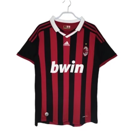 AC Milan Voetbaltenue Retro 2009-2010 Thuisshirt