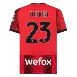 AC Milan Voetbaltenue Tomori 23 2023-2024 Thuisshirt