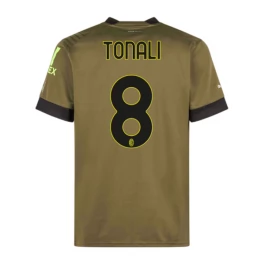 AC Milan Voetbaltenue Tonali 8 2022-2023 Third Shirt