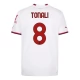 AC Milan Voetbaltenue Tonali 8 2022-2023 Uitshirt
