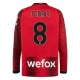 AC Milan Voetbaltenue Tonali 8 2023-2024 Thuisshirt - L/S