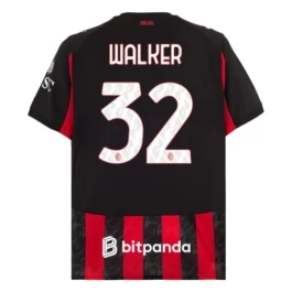 AC Milan Walker 32 Thuisshirt 2025-2026 Voetbaltenue