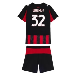 AC Milan Walker 32 Thuisshirt Kids 2025-2026 Voetbaltenue