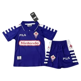 ACF Fiorentina Thuisshirt Kids Retro 1998-1999 Voetbaltenue