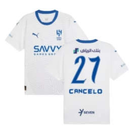 Al-Hilal SFC J.Cancelo 27 Uitshirt 2024-2025 Voetbaltenue