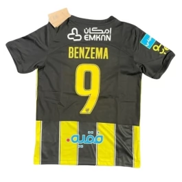 Al-Ittihad Club Benzema 9 Thuisshirt 2023-2024 Voetbaltenue