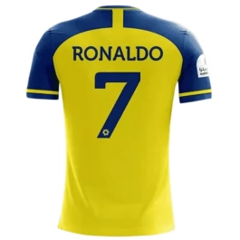 Al Nassr FC Voetbaltenue Ronaldo 7 2022-2023 Thuisshirt