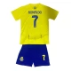 Al Nassr FC Voetbaltenue Ronaldo 7 2023-2024 Thuisshirt Kids