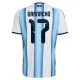 Argentinië Garnacho 17 Thuisshirt WK 2026