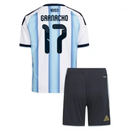 Argentinië Garnacho 17 Thuistenue WK 2026 Kind