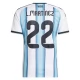Argentinië L.Martinez 22 Thuisshirt WK 2026