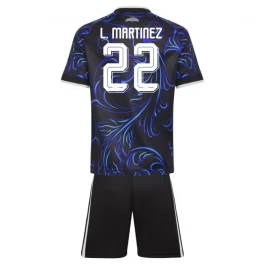 Argentinië L.Martinez 22 Uittenue WK 2026 Kind