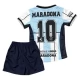 Argentinië Maradona 10 Thuisshirt Kids Retro 2001 Voetbaltenue