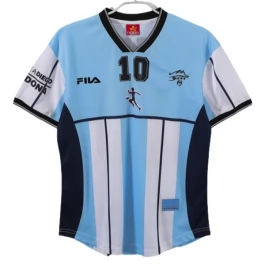 Argentinië Maradona 10 Thuisshirt Retro 2001 Voetbaltenue
