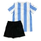 Argentinië Thuisshirt Kids Retro 1986 Voetbaltenue