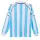 Argentinië Thuisshirt Retro 1996-1997 L/S Voetbaltenue