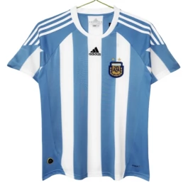 Argentinië Thuisshirt Retro 2010 Voetbaltenue