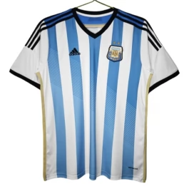 Argentinië Thuisshirt Retro 2014 Voetbaltenue