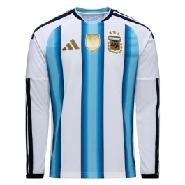 Argentinië Thuisshirt WK 2026 Lange Mouwen