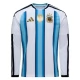 Argentinië Di Maria 11 Thuisshirt WK 2026 Lange Mouwen