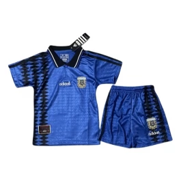 Argentinië Uitshirt Kids Retro 1994 Voetbaltenue