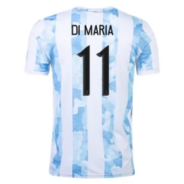 Argentinië Voetbaltenue Di María 21 2021 Thuisshirt