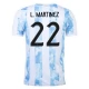 Argentinië Voetbaltenue L. Martin 22 2021 Thuisshirt