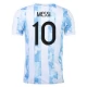 Argentinië Voetbaltenue Messi 10 2021 Thuisshirt