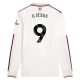 Arsenal G.Jesus 9 Third Shirt 2025-2026 L/S Voetbaltenue