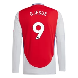 Arsenal G.Jesus 9 Thuisshirt 2024-2025 L/S Voetbaltenue