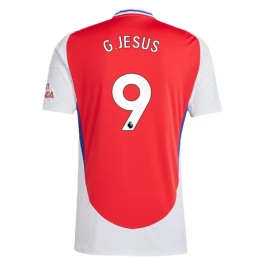 Arsenal G.Jesus 9 Thuisshirt 2024-2025 Voetbaltenue