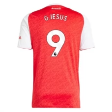 Arsenal G.Jesus 9 Thuisshirt 2025-2026 Voetbaltenue