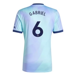 Arsenal Gabriel 6 Third Shirt 2024-2025 Voetbaltenue