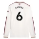 Arsenal Gabriel 6 Third Shirt 2025-2026 L/S Voetbaltenue