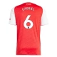 Arsenal Gabriel 6 Thuisshirt 2025-2026 Voetbaltenue